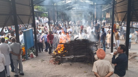 IPS ਵਾਈ. ਪੂਰਨ ਕੁਮਾਰ ਦਾ ਹੋਇਆ ਅੰਤਿਮ ਸਸਕਾਰ