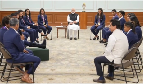 PM ਮੋਦੀ ਨਾਲ ਮਿਲੀਆਂ ਵਿਸ਼ਵ ਚੈਂਪੀ