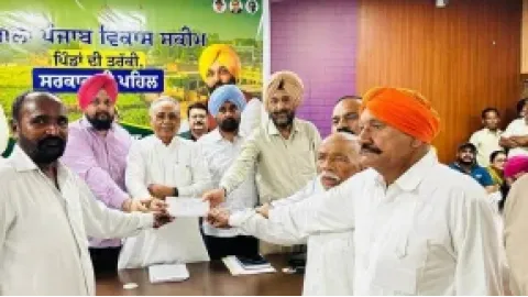 55 ਪੰਚਾਇਤਾਂ ਨੂੰ 2 ਕਰੋੜ 68 ਲੱਖ