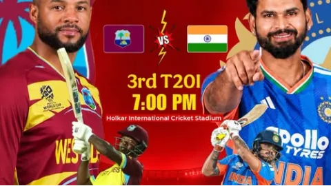 IND vs WI: ਭਾਰਤ ਨੇ ਤੀਜੇ ਟੀ-20