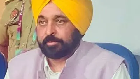 ਭਗਵੰਤ ਮਾਨ ਨੇ ਦਿੱਲੀ ਏਅਰਪੋਰਟ  ਤੇ ਪਰੇਸ਼ਾਨੀ ਲਈ ਈਸੀਆਈ ਗਿਆਨੇਸ਼ ਕੁਮ