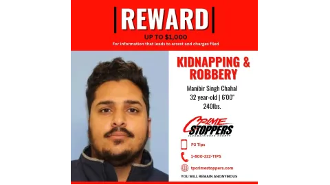 ਅਗਵਾ ਅਤੇ ਲੁੱਟ ਦੇ ਮਾਮਲੇ ਵਿੱਚ ਮਨਬੀਰ ਸਿੰਘ ਚਾਹਲ ਦੀ ਭਾਲ; ਪੀਅਰਸ ਕਾ