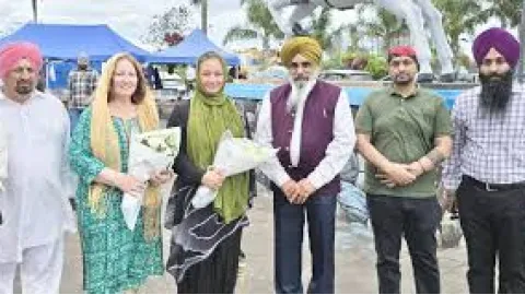 ਟਾਕਾਨੀਨੀ ਗੁਰੂਘਰ ਪਹੁੰਚੇ ਗ੍ਰੀਨ ਪ